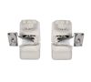 BT332 Home Cinema Speaker Wall Mounts White - Pair of Mounts