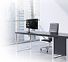 BT7373 - Double Arm Flat Screen Desk Mount