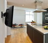 BT7518 - Tilt and Swivel Flat Screen Wall Mount - Lifestyle Image