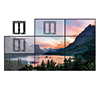 BT8312 - Modular mount allows video wall assembly in an unlimited number of configurations