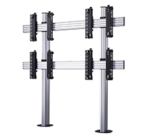 BT8372-2x2 - System X Universal Bolt Down Videowall