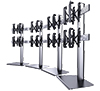BT8374 - Mobile Curved Videowall Stand (with BT8390-VESA400MAP)