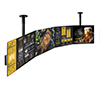 Angle adjustment can be implemented on ceiling mounted, freestanding or bolt down floor stands