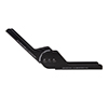 Angle adjustment can be implemented on ceiling mounted, freestanding or bolt down floor stands