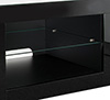 BTF807 - 5mm thick glass storage shelves and cable management