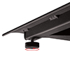 Supplied with adjustable levelling feet to accommodate uneven floor surfaces