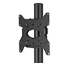 BT4118 - Fit B-Tech screen mounts to the pole using a BT7052 or a BT7841 collar