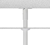BT5953 - Improves the aesthetic of mounts that pass through a suspended ceiling