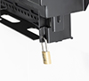 BT7885 -  Can be secured with a padlock (not included)