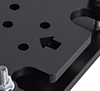 BT8380-AFB - Easy installation with directional arrows and simple level adjustment