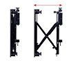 Push to open / push to close system provides quick and easy service access