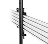 Features height adjustment & safety screws