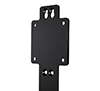 Keyhole fixings for quick and easy installation