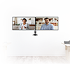 BT8414 - Silver Universal Twin Screen VC Wall Mount
