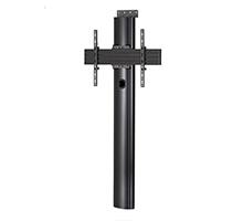 BT8700 - Premium Floor-to-Wall Single Screen UC Stand - 1.4m