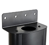 BT8707 -  Low profile design that allows you to fix directly to the wall and floor