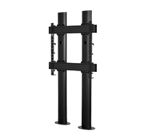 BT8708 - Premium Bolt Down Single Screen Twin Column UC Stand - 2m