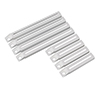 Optional extension legs can be used to accommodate larger fixing patterns