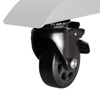 BT93INFWP-M-5X5 - Includes non-marking 4 inch locking / braked castors