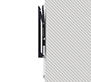 BT9910 - Mounts screen just 82mm from the wall when mounted flat