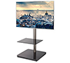 BTF800 Flat Screen TV Stand with Square Base and Screen