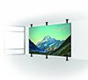 Absen dvLED Floor-To-Ceiling Videowall Mount
