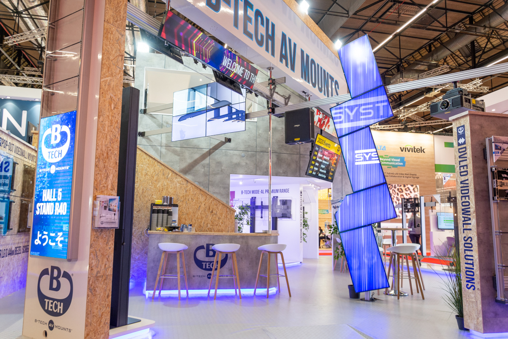 B-Tech Booth at ISE Amsterdam
