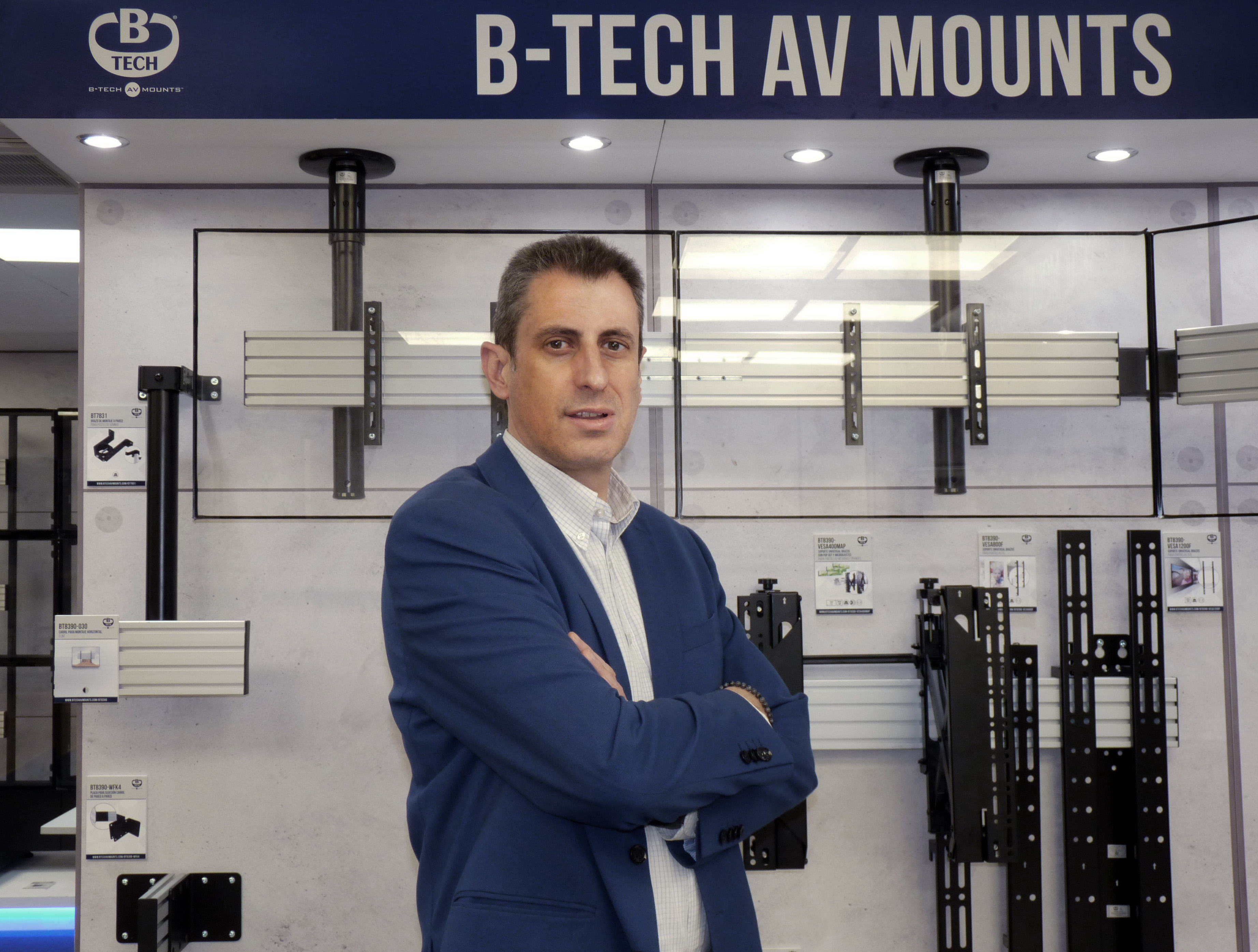 Nacho Oliv&eacute;, Business Development Manager in Barcelona B-Tech showroom