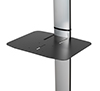 XRTROLLEY - AV accessory shelf included  (an optional smaller shelf XRTROLLEYSH2 is also available on request)