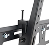 XRWALLT - Levelling screws allow adjustment of screen height